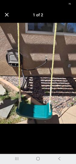 Kids outdoor swing