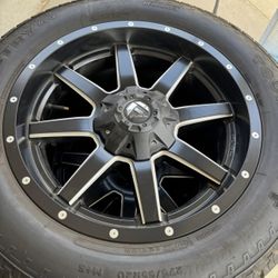 New RIMS AND TIRES 275/55R20