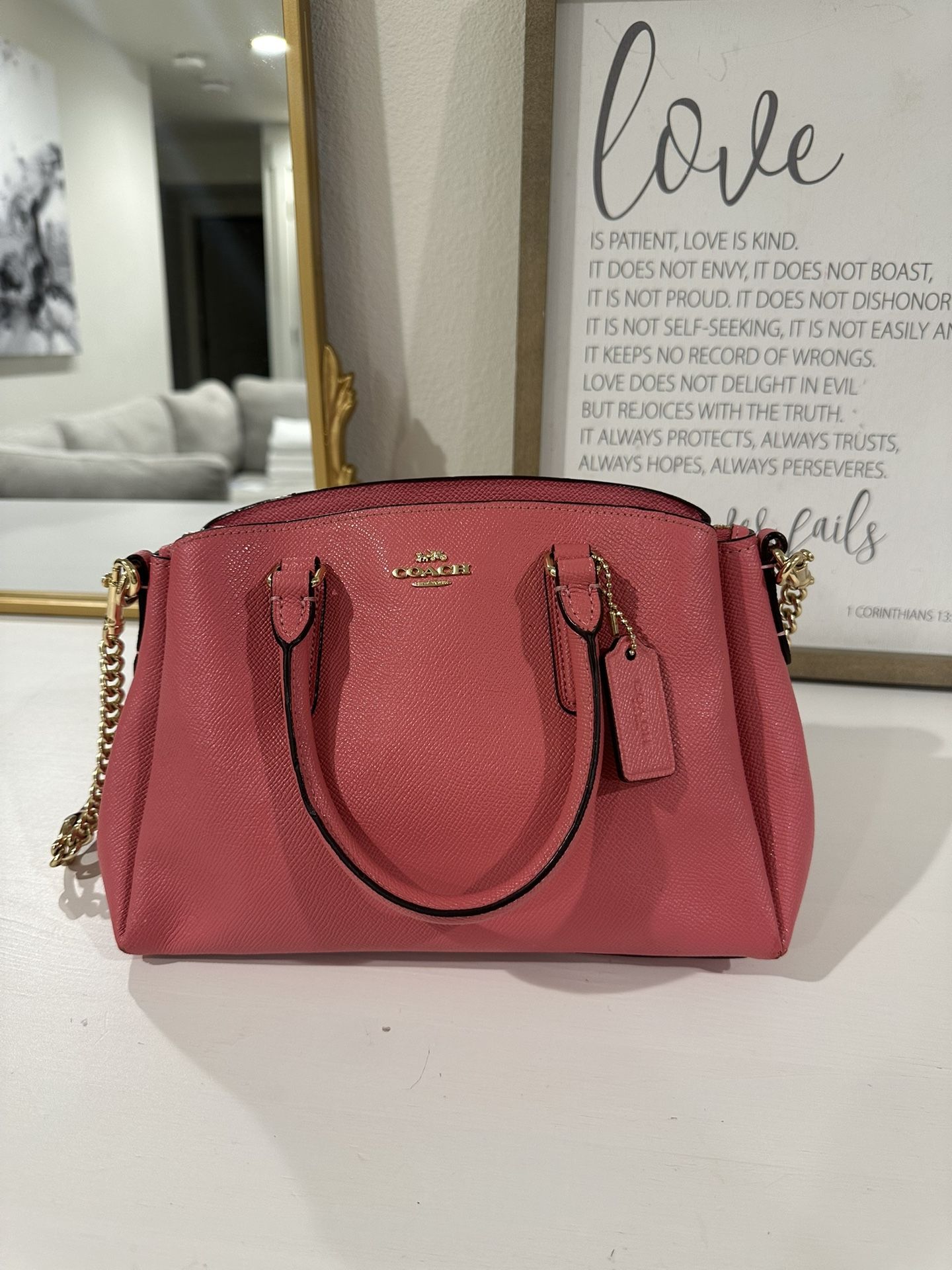 Coach Women's Pink Lillie Carryall