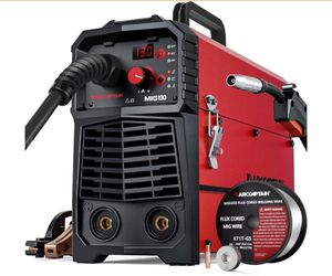 New ARCCAPTAIN 130A MIG Welder. 110V Flux Core MIG Welder/Lift TIG/Stick 3 in 1 Welding Machine with Synergy,