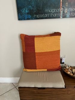 New West Elm Large Decorative Pillow ( Only One )