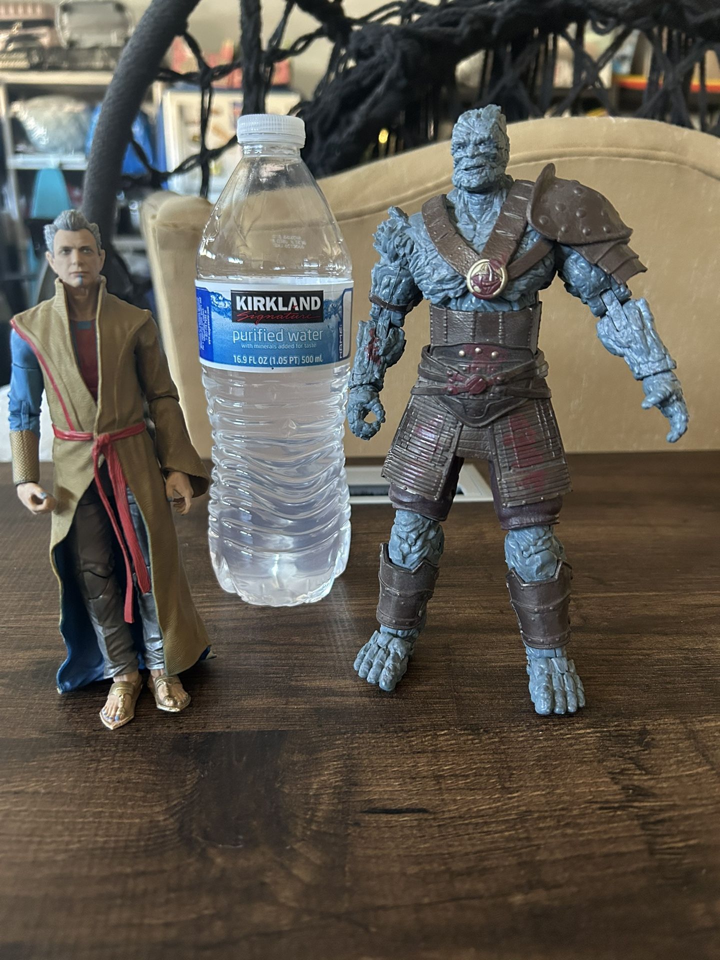 Marvel legends Series Thor Ragnarok Grand Master and Korg