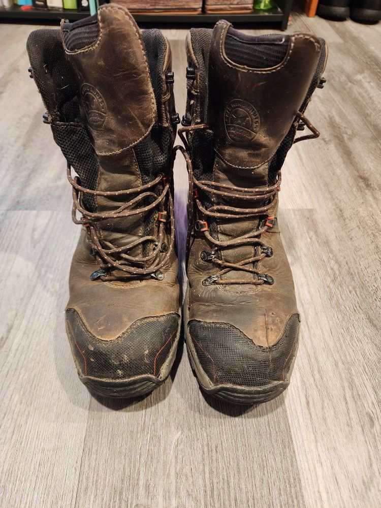 Red Wing Irish Setter Size 12D Steel Toe Boots