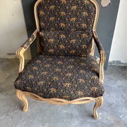 Upholstered Chair with Cushion