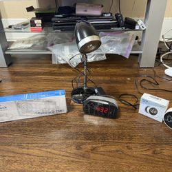 🔥 bedside setup bundle – alarm clocks + lamp + timer 🔥