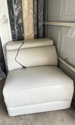 Sofa Eléctrico Reclinable De Piel