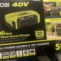 Ryobi Power Source Charger
