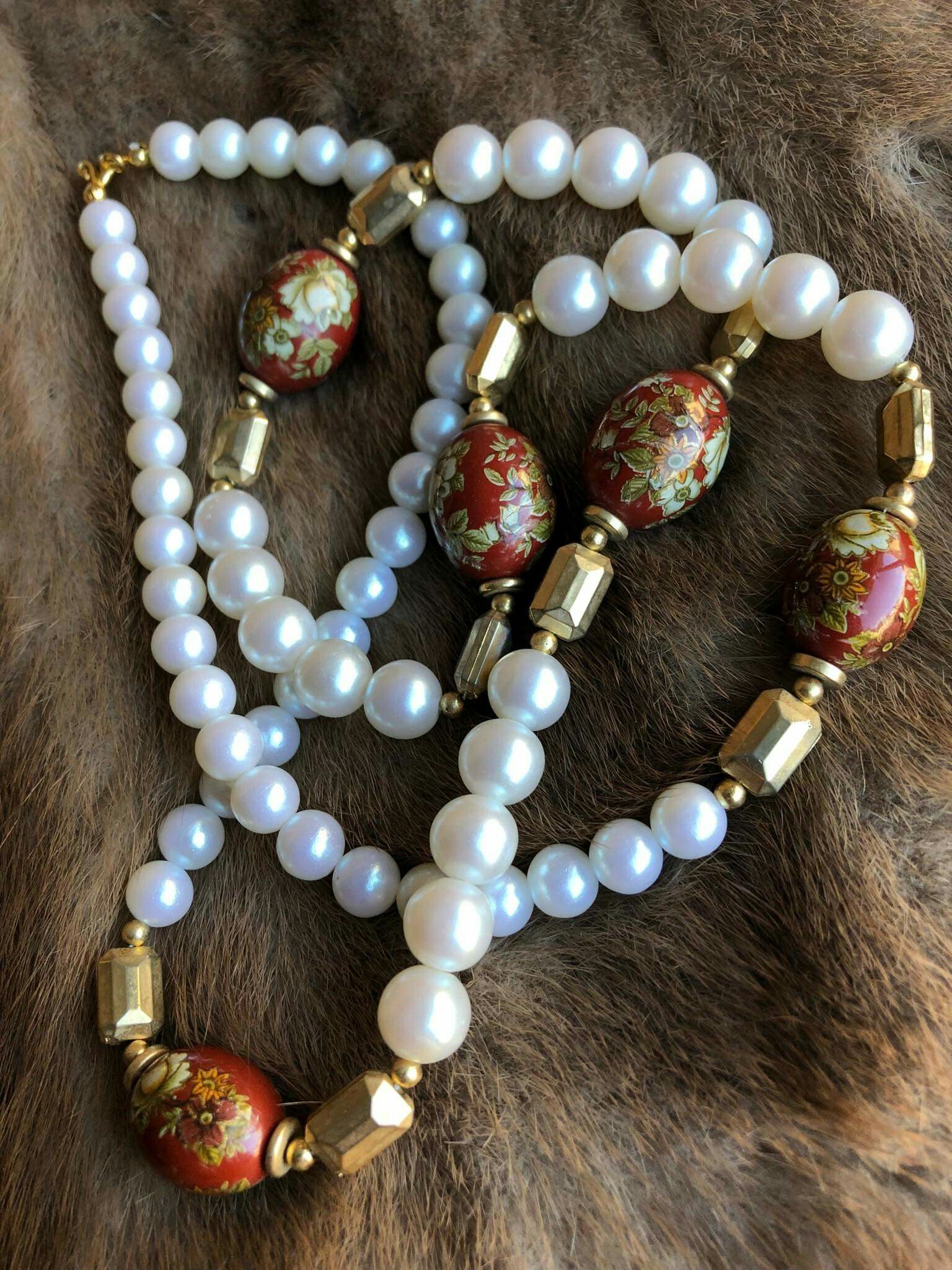 Vintage Japan Pearl Necklace 30.5 Inches