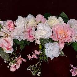 New Weddimg Backdrop Swags Pink 3 Pc
