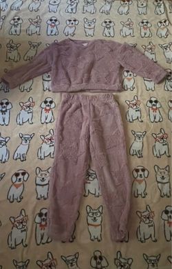 Purple girl winter set