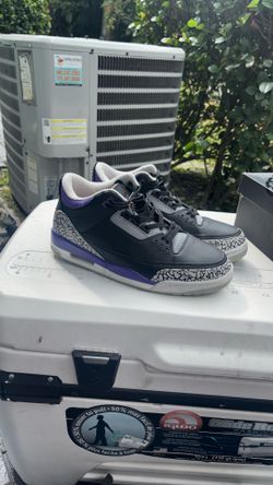 Jordan 3 Court Purple
