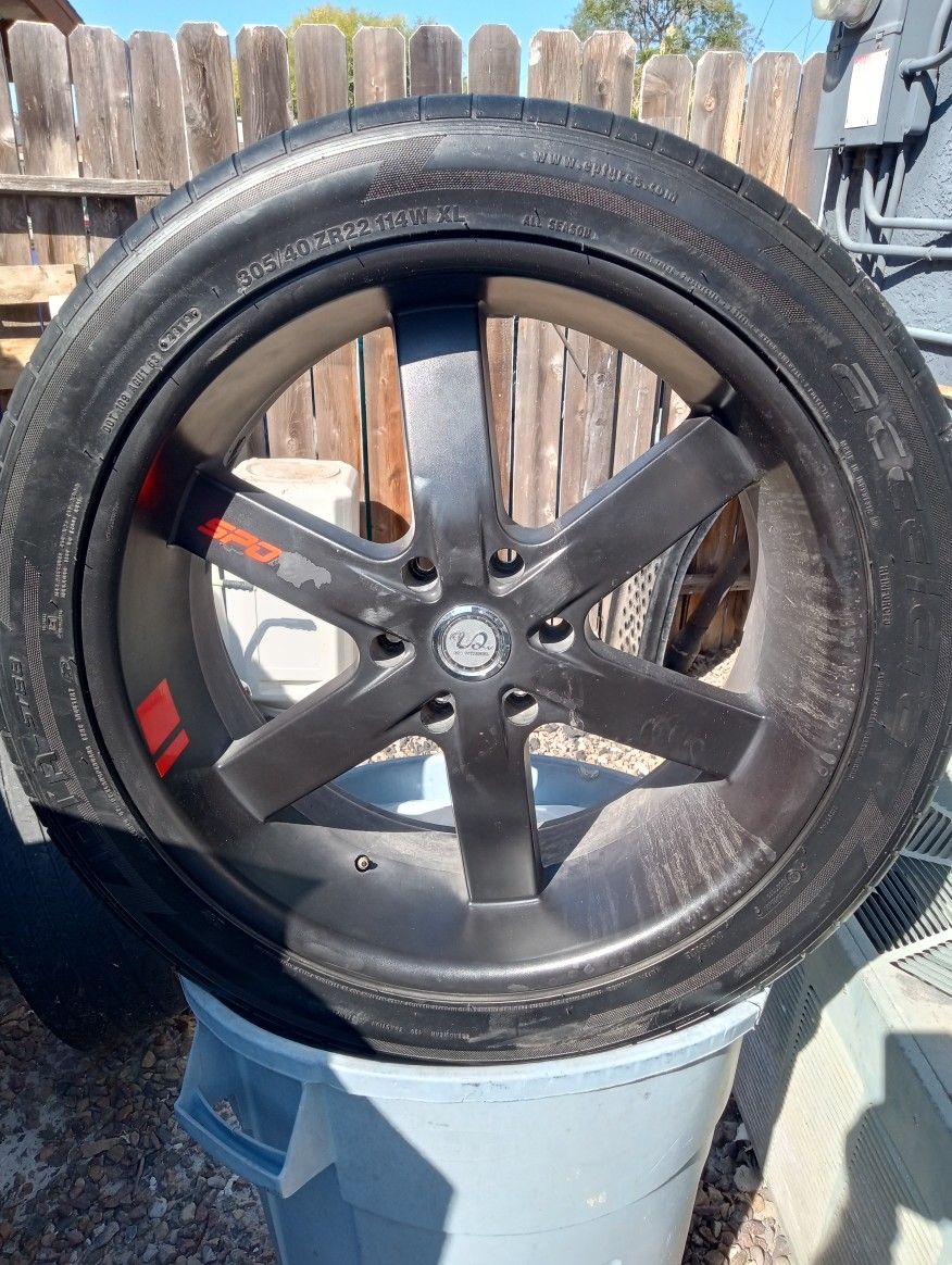 Rims For Chevy Silverado 6 Birlos Pick Up Only Size 22"