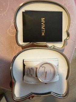 Hello kitty petal blush ceramic mvmt watch