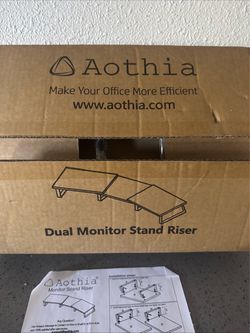 Aothia Dual Monitor Stand Riser