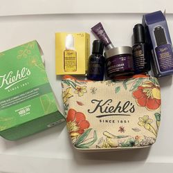 Kiehls super age correcting approach skincare set midnight recovery serum