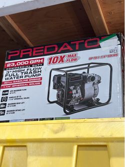 Predator 3” Full Trash Water Pump