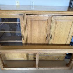 Ethan Allen Oak TV Cabinet $200 OBO