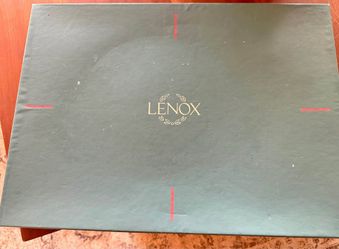 Lenox Holiday Holly Berry Serving Platter Tray