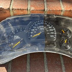Chevy GMC Dash cluster