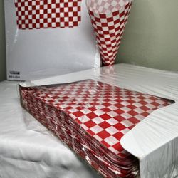 New! Paper Lunch Wrap/Basket Liner 12” x 12”