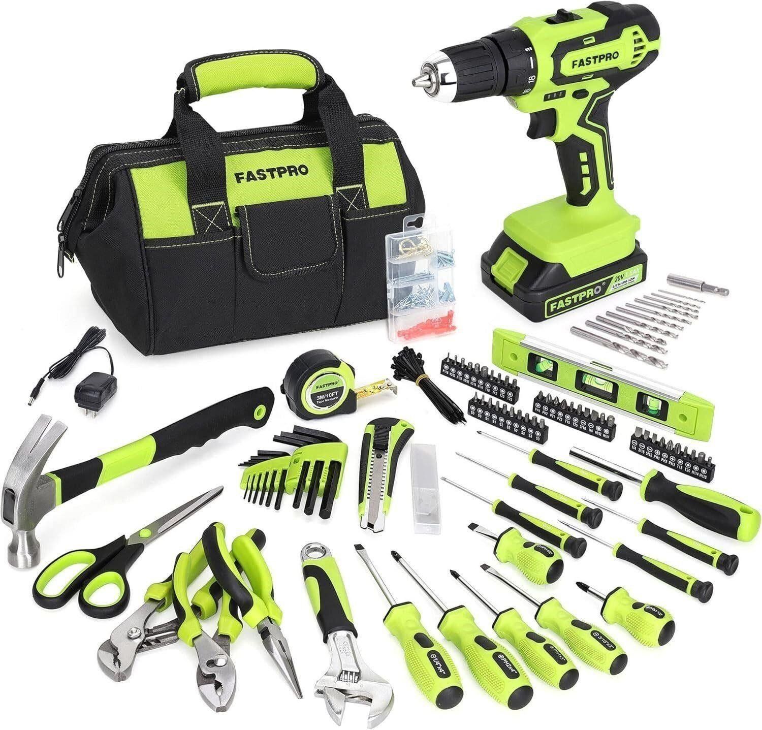 Drill Driver & Home Tool Set NEW-OPEN BOX(232 Pcs )
