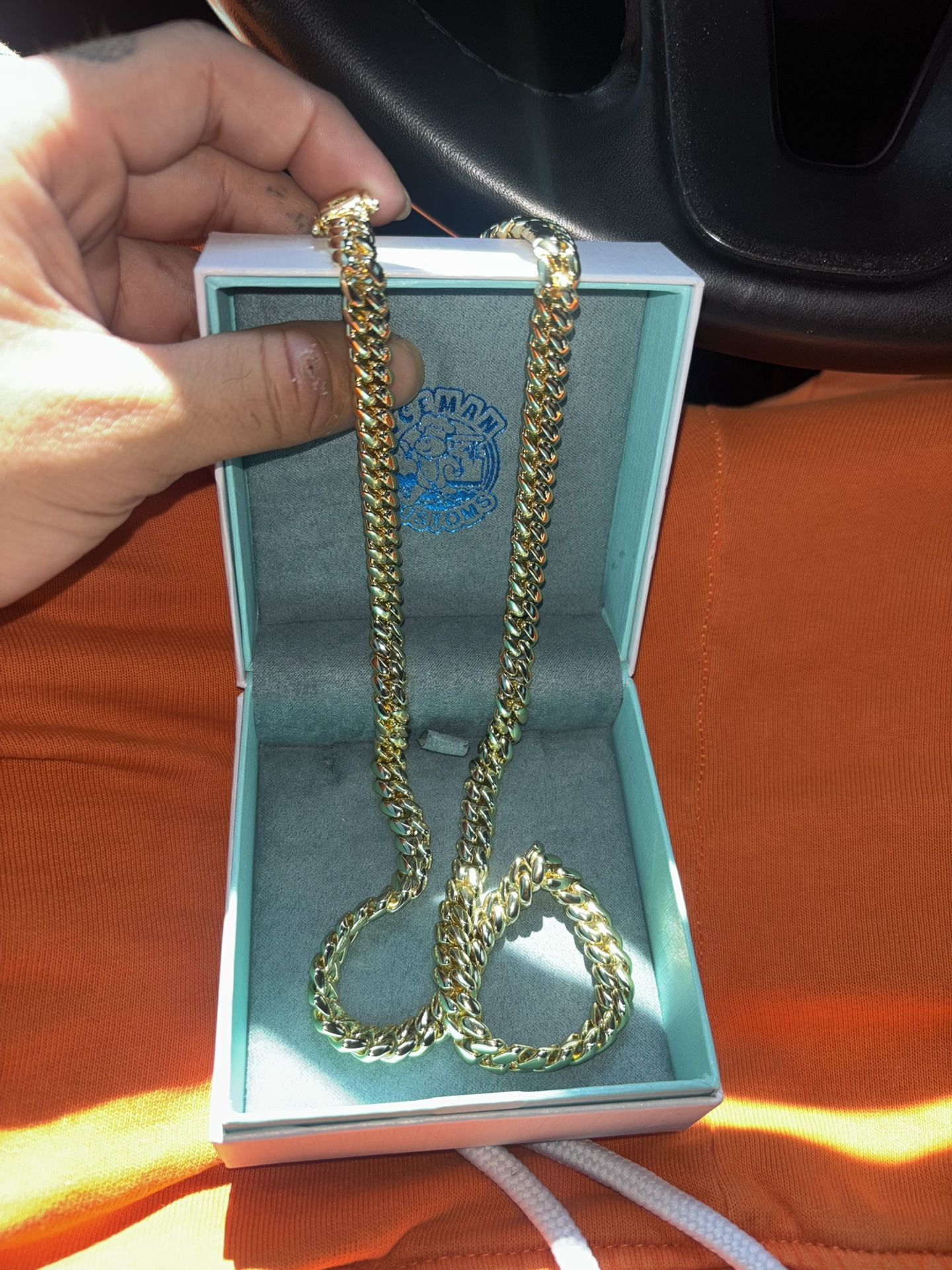 14k Gold Cuban Link Chain