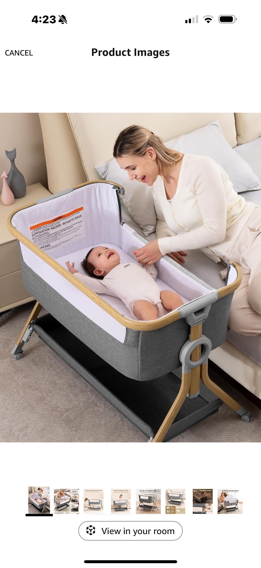 Baby Bedside Crib