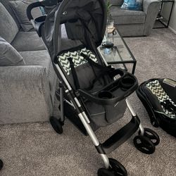 Evenflow Stroller and Car seat 