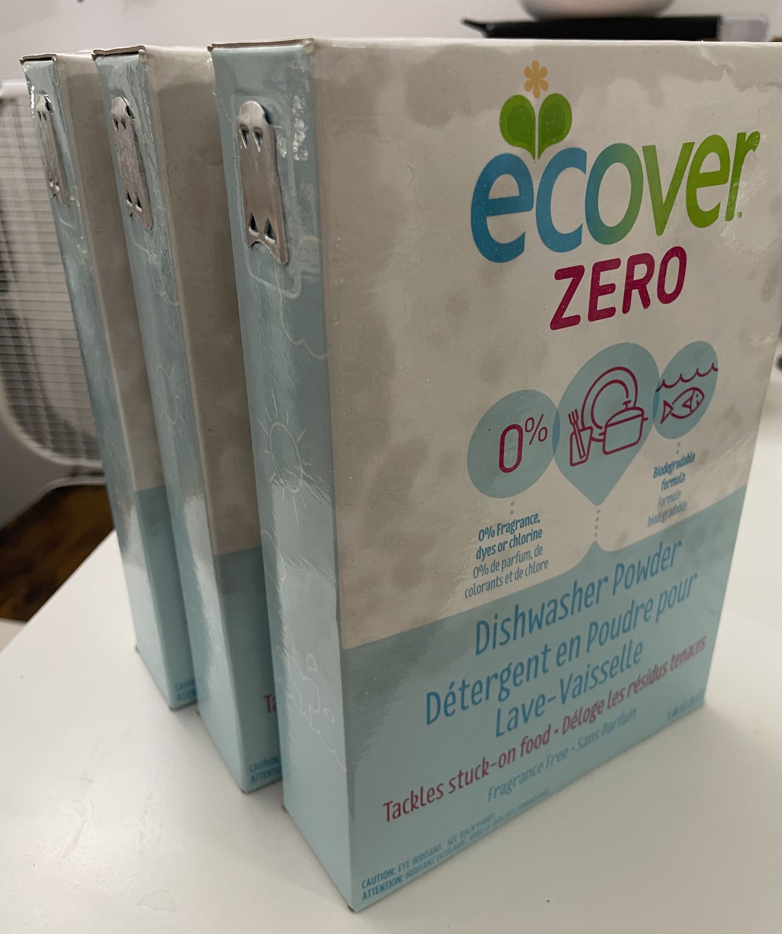 NEW Echo zero dishwasher POWDER - 3 boxes