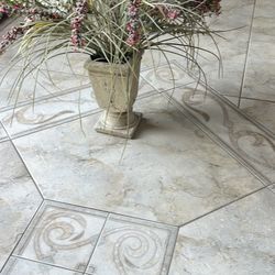 Artificial flower arrangement