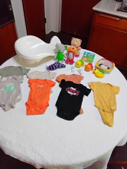 Newborn clothes and toys All For