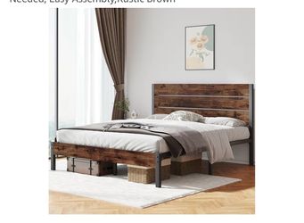 Queen size bed frame