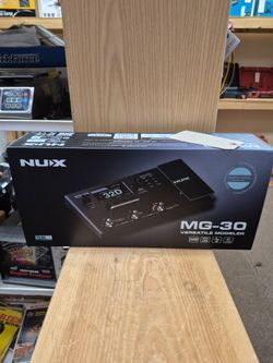 Nux MG-30 Versatile Modeler Guitar Pedal