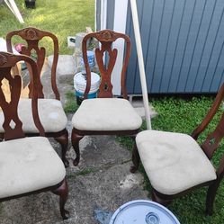 4 chairs