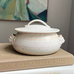 Handcrafted Stoneware Casserole Dish ( D9.3" ) firm on price 