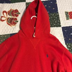 Polo Ralph Lauren Red Hoodie