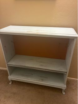 Shabby chic bookshelf/ shelf