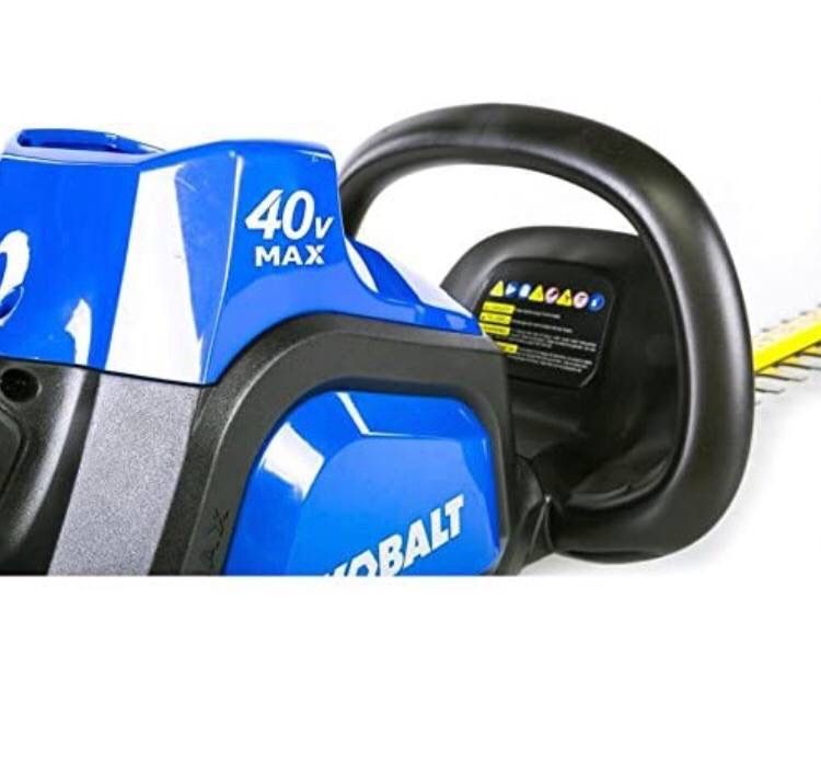Kobalt 40 Volt Max 24 in Dual Cordless Hedge Trimmer (Battery