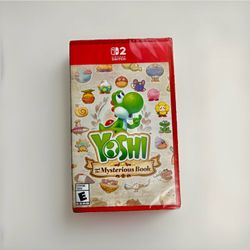 Yoshi and the Mysterious Book - Brand New, Sealed and Unopened