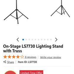 Stage Stand & Dj Lights
