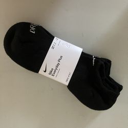Nike SB Everyday Plus Cush No Show Sock - 3 Pack (Black) / 8.0-12.0