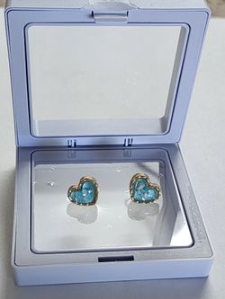 New heart shaped earrings