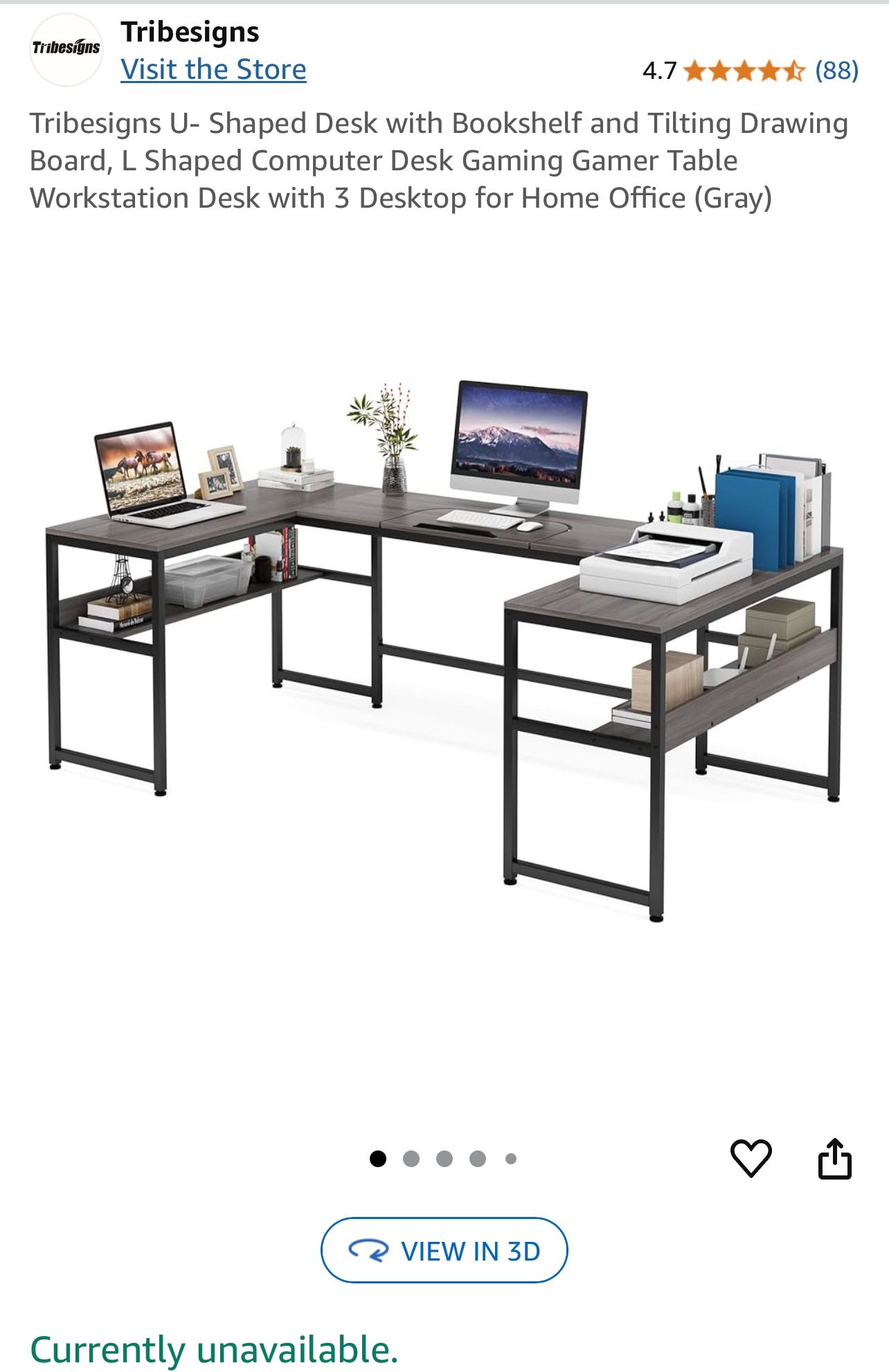 Like New Large Desk
