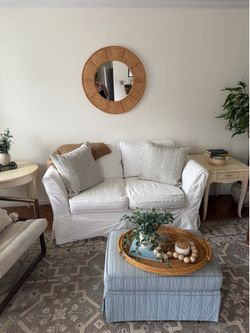 White couch $25