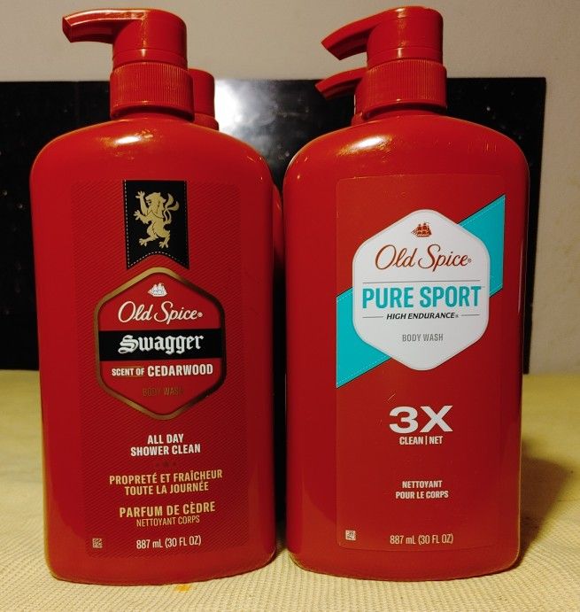 Old spice body wash. (2 for $14)