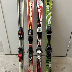 (4) 120 Skis & 270 Boots 