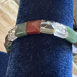 Besutiful Natural Precious stones Stretchy bracelet