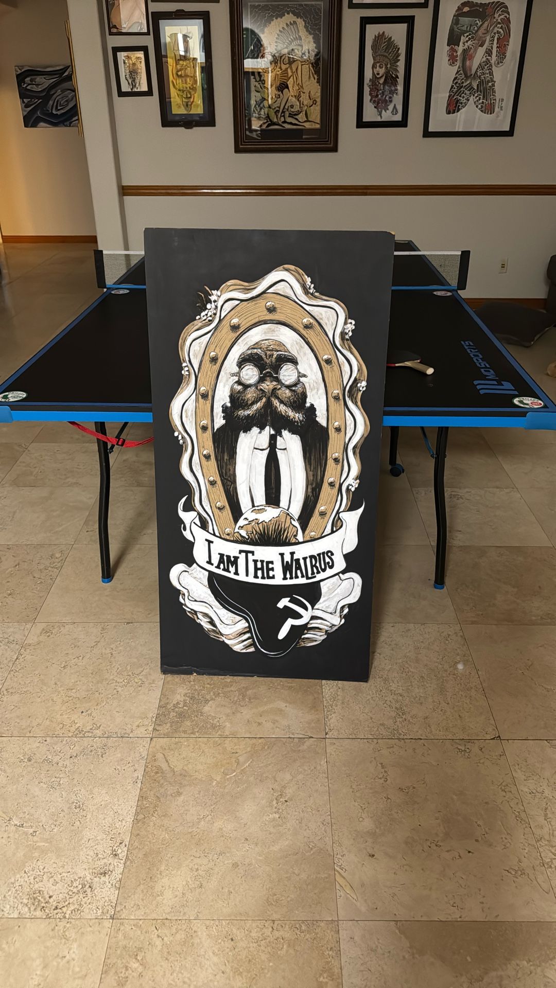 Walrus Painting Original