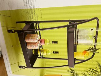 Brand New Black Bar Cart