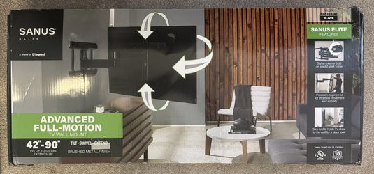 New SANUS ELITE Advanced Full-Motion TV Wall Mount